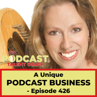 A unique podcast business around harp